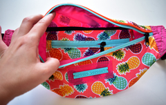 Pochete estampada abacaxi - comprar online