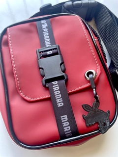 Mini Shoulder Vermelha - Maria Piranha