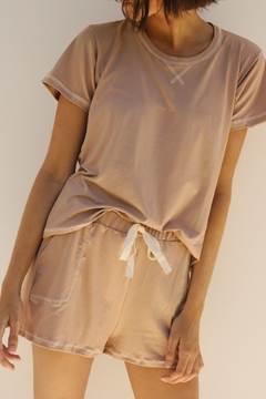 Pijama Orquidea [Beige]