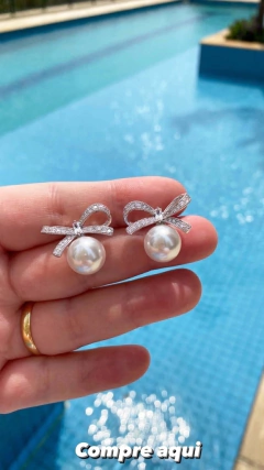 Brinco Laço de Noiva - loja online