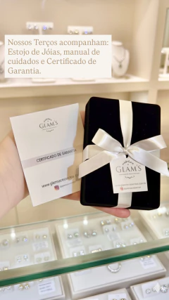 Terço NSra de Fátima - Glams Acessórios para Noivas