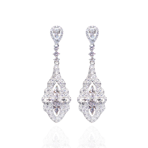 Brinco de Noiva de Zirconia