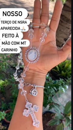 Terço NSra de Aparecida - Glams Acessórios para Noivas