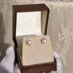 Imagem do Brinco de Pérola Natural para Noiva