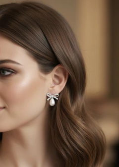 Brinco Laço de Noiva na internet