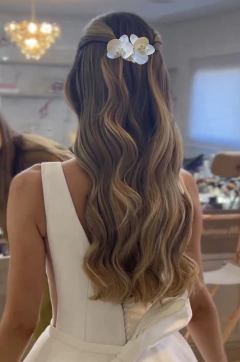 Par Mini Orquideas - Glams Acessórios para Noivas