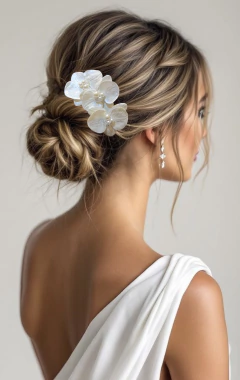 Orquídea Perolada Trio - comprar online