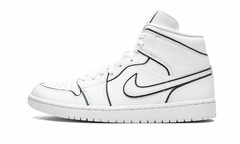 Jordan 1 Mid Iridescent Reflective White - comprar online