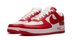 Air Force 1 Louis Vuitton White Comet Red