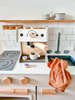 Cafetera expresso con accesorios mini chef en internet