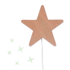 Lámpara estrella en internet