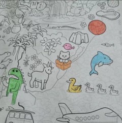 Lona para colorear - comprar online