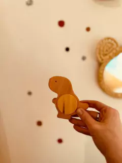 Sonajero Animalito de madera - Tienda Dema