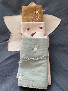 Set de 2 Babitas estampadas - comprar online