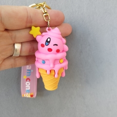 LLAVERO SILICONA - Heladito en internet
