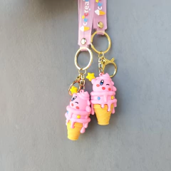 LLAVERO SILICONA - Heladito - Mundo Chulo