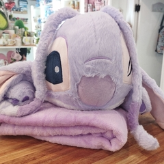STITCH PELUCHE lila - con manta - comprar online