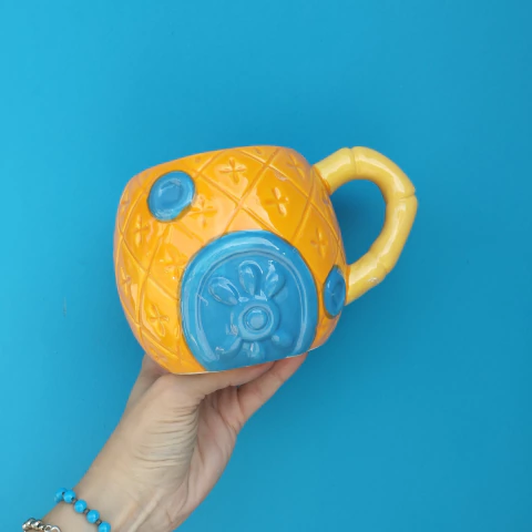 TAZA PREMIUM - Pina Bob Esponja (Importada) - comprar online