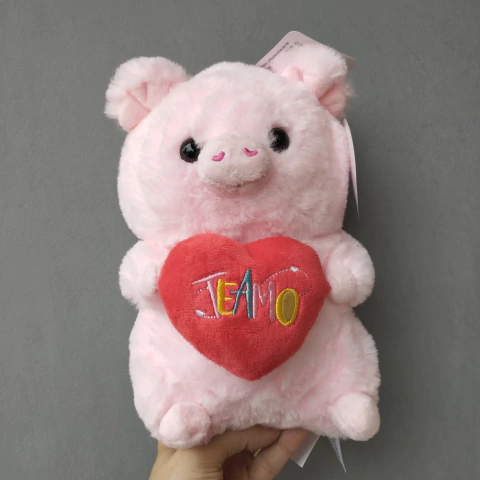 PELUCHE CERDITO - Corazon Te Amo - comprar online