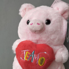 PELUCHE CERDITO - Corazon Te Amo en internet