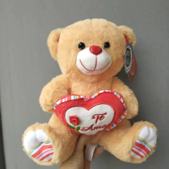PELUCHE OSO - Corazon 26 cm - tienda online