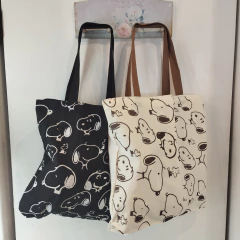 BOLSO TOTE - Snoopy Beige - Mundo Chulo