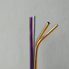 Imagen de SORBETE acero color reutilizable