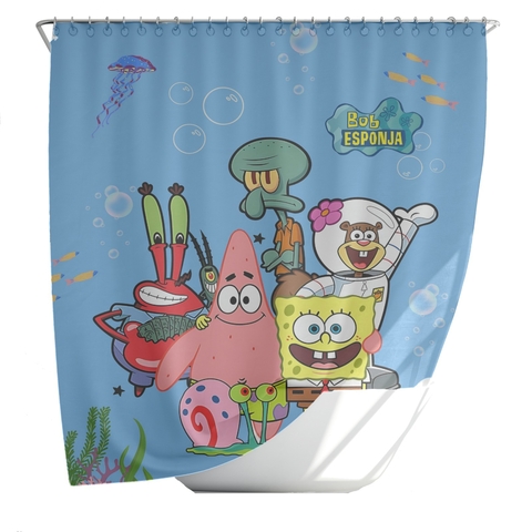 CORTINA DE BANO - Bob Esponja - comprar online