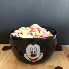 BOWL CEREALERO - Mickey (negro) - comprar online