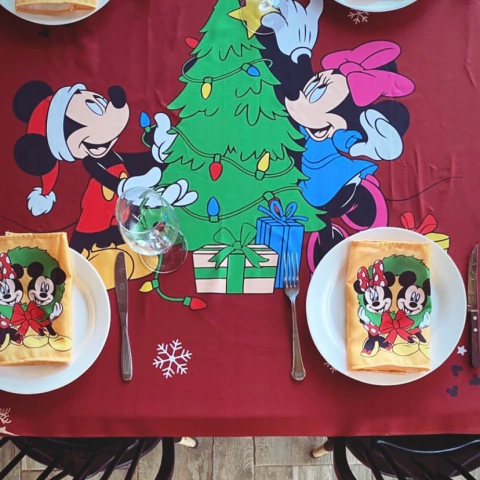 MANTEL MICKEY NAVIDAD