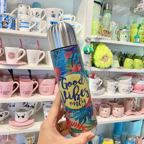 TERMO 1/2 LITRO - Good Vibes