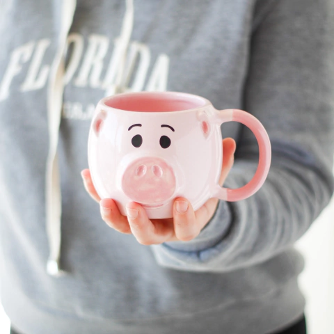 TAZA PREMIUM - Cerdito cara