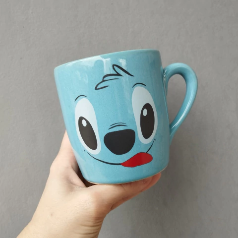 TAZA CHULA - Stitch (turquesa) - comprar online