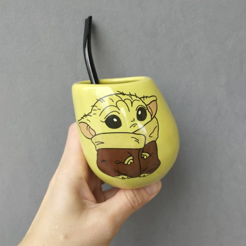 MATE CERAMICA - Baby Yoda - comprar online