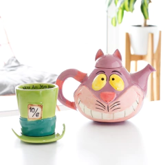 Imagen de TAZA + PLATO - Sombrerero (Alicia)