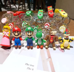 LLAVERO SILICONA - Mario Bross y amigos en internet