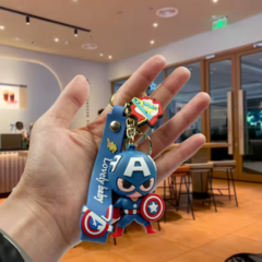 LLAVERO SILICONA - Capitan America - comprar online