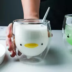 VASO DOBLE VIDRIO - Patito