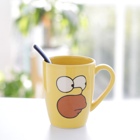 TAZA BOMBE - Homero (Amarillo)