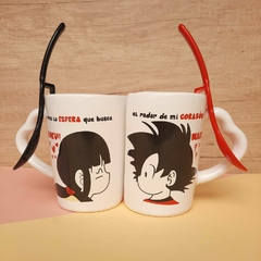 TAZAS DUO TU y YO - Goku - comprar online