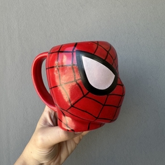 TAZA PREMIUM - Spiderman en internet