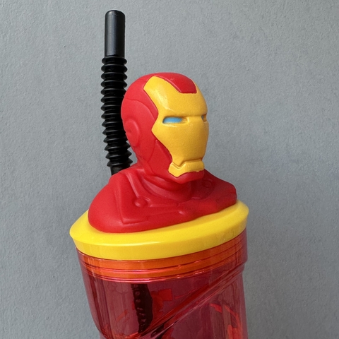 VASO 3D CON SORBETE - Iron Man