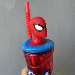 VASO 3D CON SORBETE - Spiderman en internet