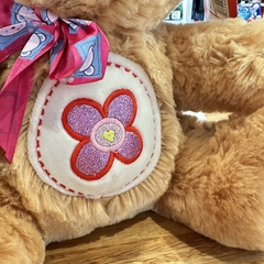 PELUCHE OSO - Flor bordada 26cm - tienda online