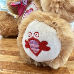 Imagen de PELUCHE OSO - Flor bordada 26cm