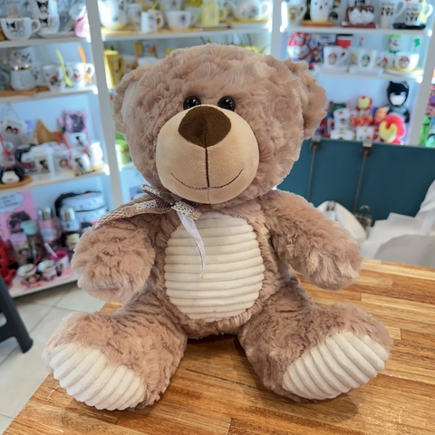 PELUCHE OSO - panza rayas 35cm - comprar online