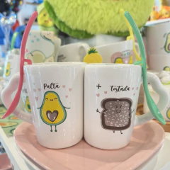 TAZAS DUO TU y YO - Paltas en internet
