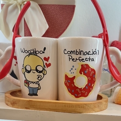 TAZAS DUO TU y YO - Frases varias en internet