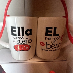 TAZAS DUO TU y YO - Frases varias - tienda online