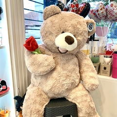 PELUCHE OSO - Con flor 110cm - comprar online